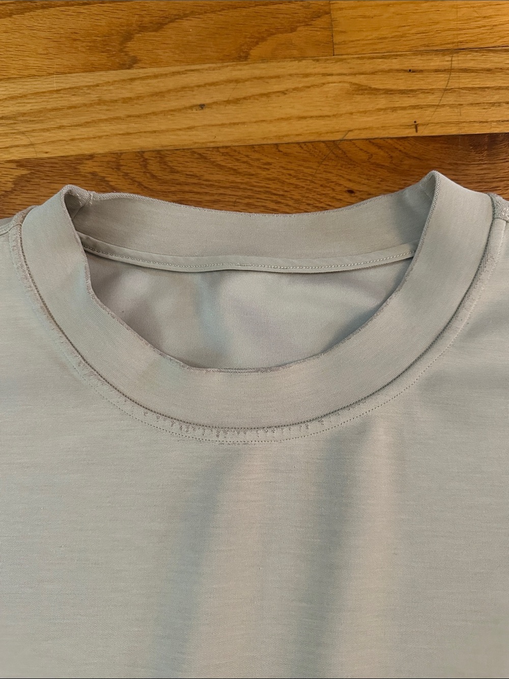 🌺 Lululemon Beige Oversized Cropped Crewneck Sweatshirt Sz M - Picture 6 of 7